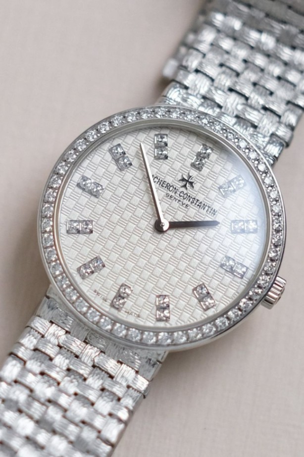 VACHERON CONSTANTIN Patrimony Full 18K White Gold Diamond thumbnail 3