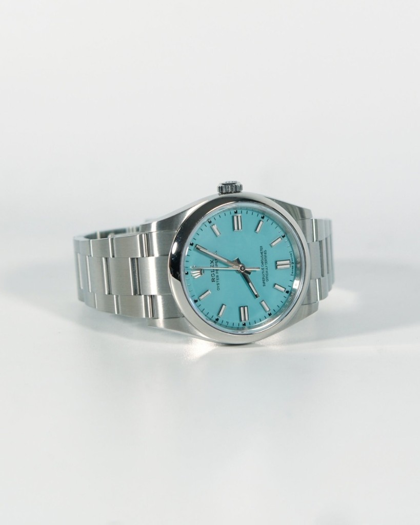 ROLEX Oyster Perpetual 36 Turquoise Blue Dial 126000 2026 - Image 4