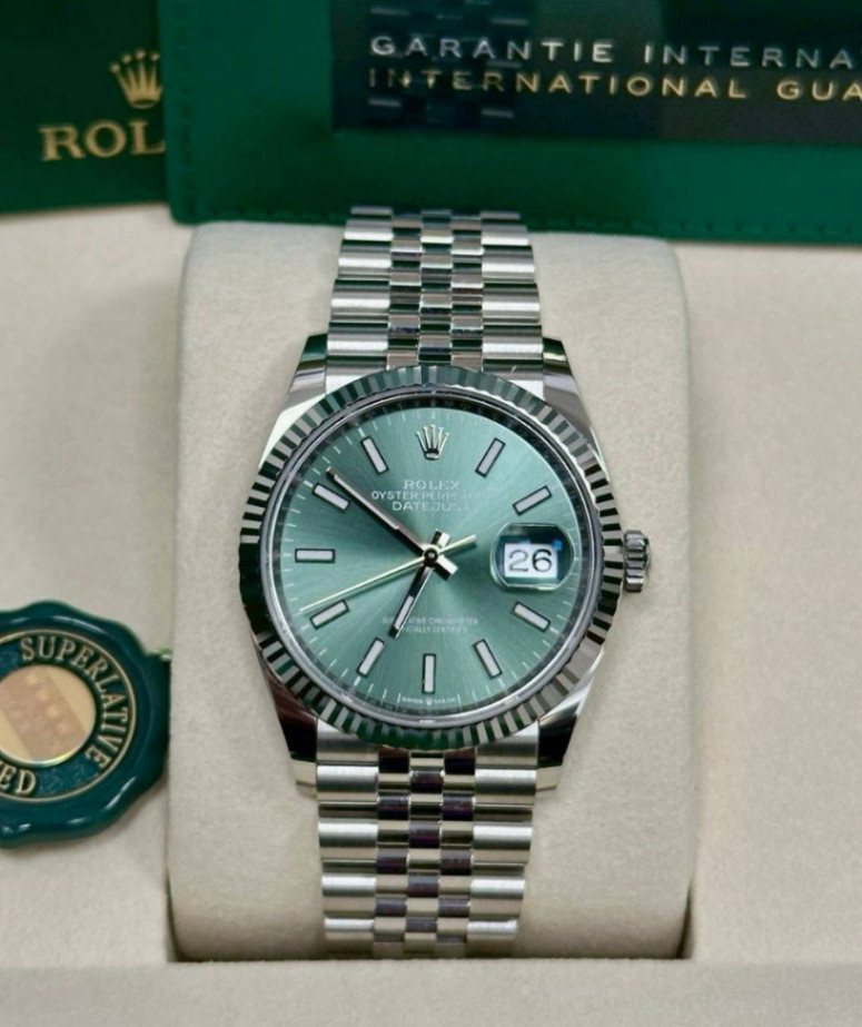 Datejust Mint Green Jubilee 36mm - Image 1