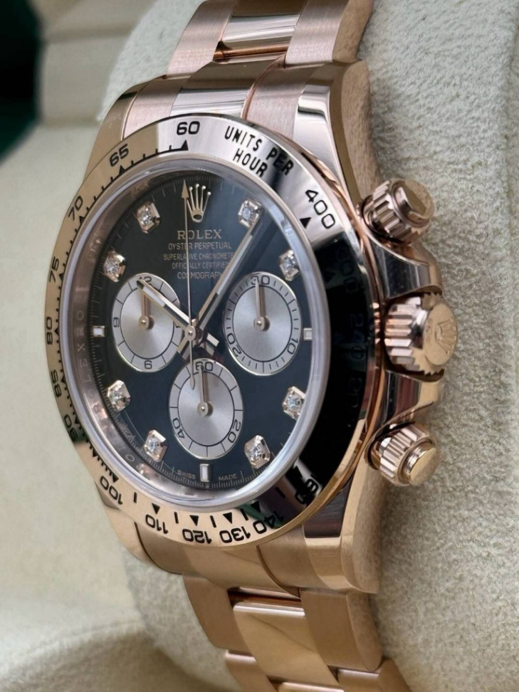 Daytona Black Diamond Full Rose Gold 40mm - Image 2