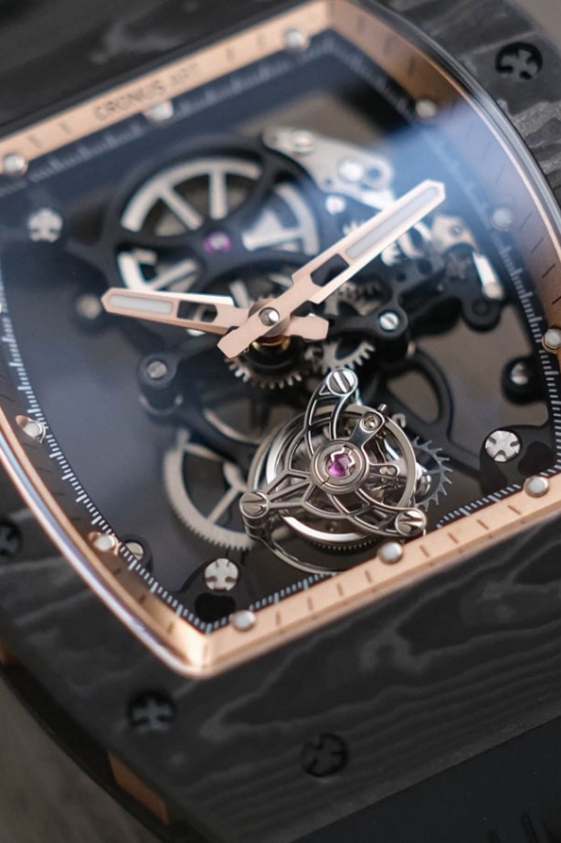 CronusArt Prestige Carbon Fiber Tourbillon Black Gold thumbnail 5