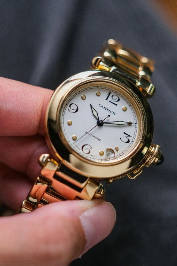 Cartier Pasha Yellow Gold Automatic Ref. W30134H9 thumbnail 3