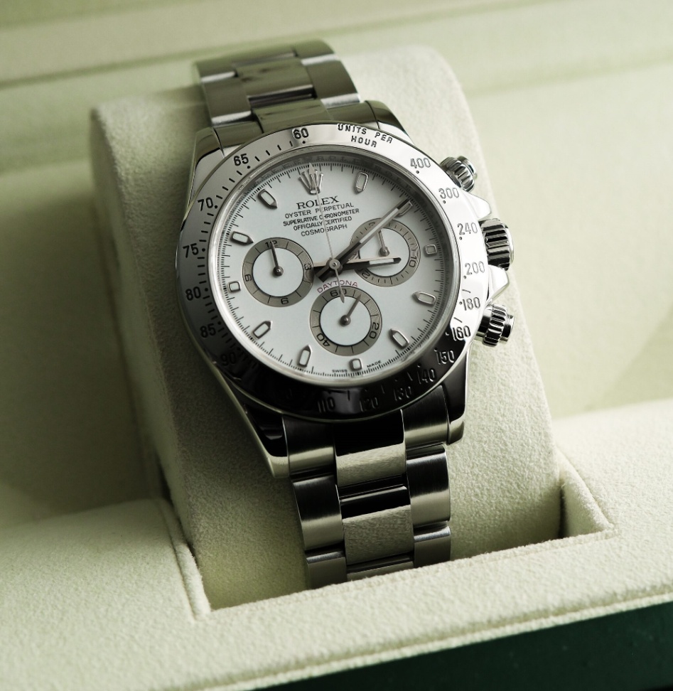 Rolex Daytona 116520 White Dial Oyster Steel 2009 thumbnail 2