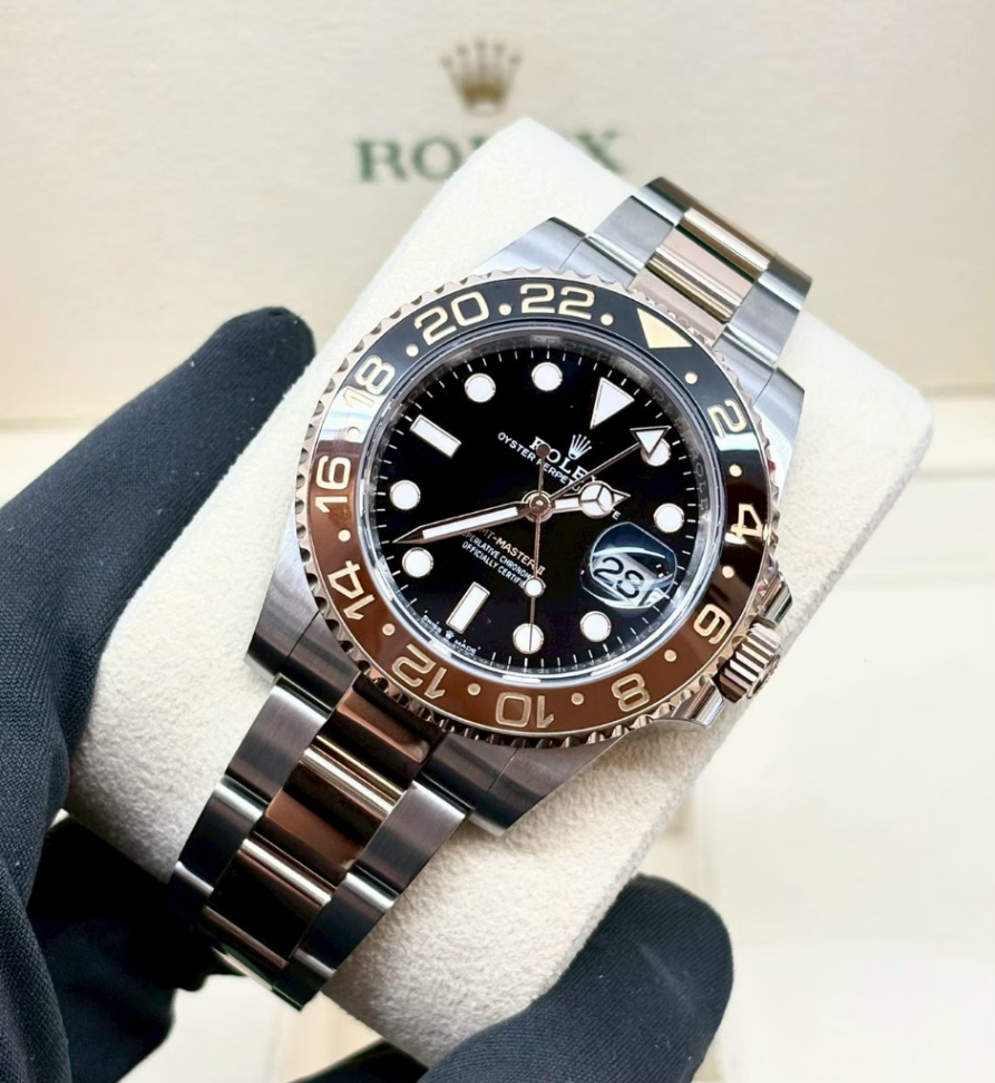 GMT Master || Rootbeer 2t Rose Gold 40mm - Image 2