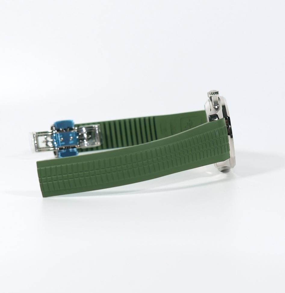 Patek Philippe New Aquanaut 5968G-010 Green Dial Green Rubber Strap 2026 42mm. thumbnail 6