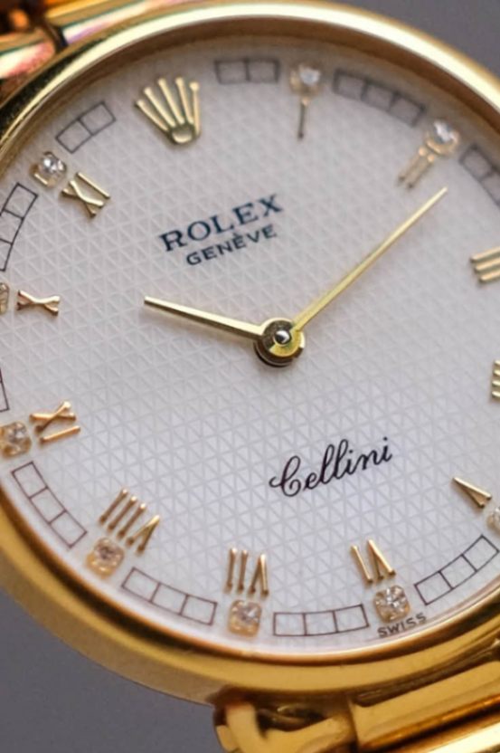 Rolex Cellini 18K Yellow Gold Mother of Pearl Diamond 5161 thumbnail 3