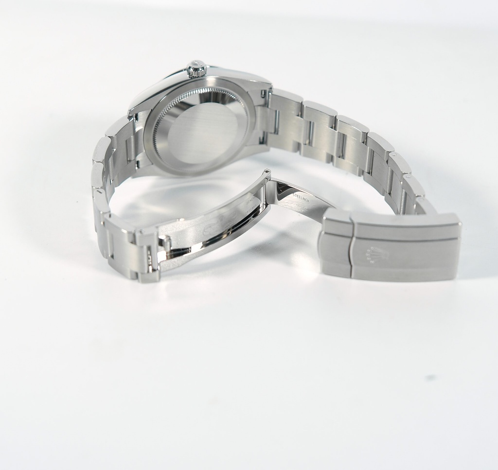 Rolex New Oyster Perpetual 124200 Pistachio Dial Oyster Steel 2026 thumbnail 7