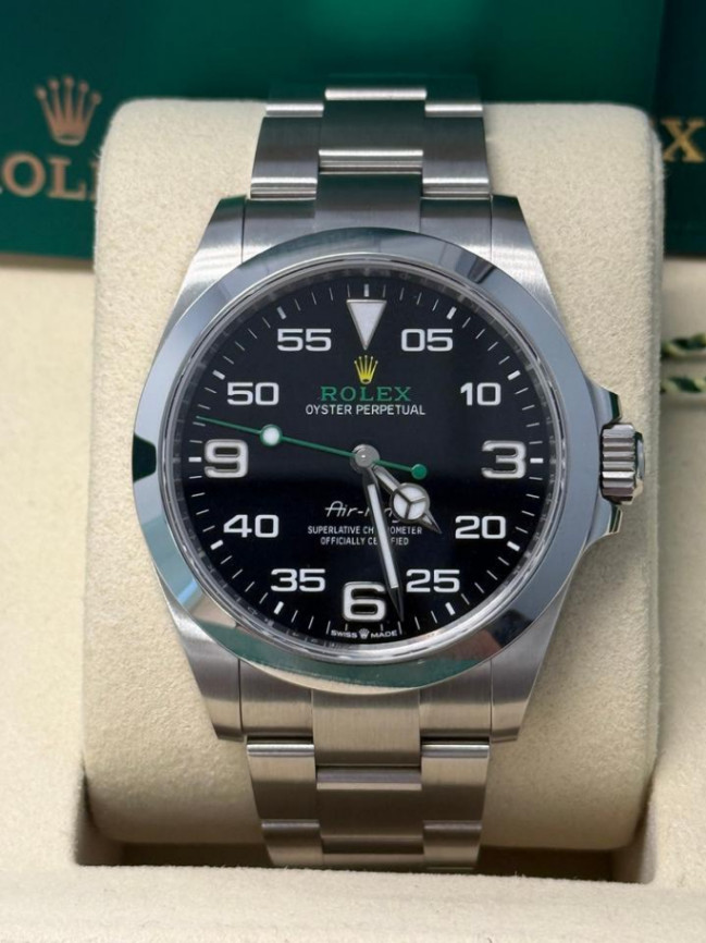 Air-King Black Dial Oystersteel 40mm thumbnail 2