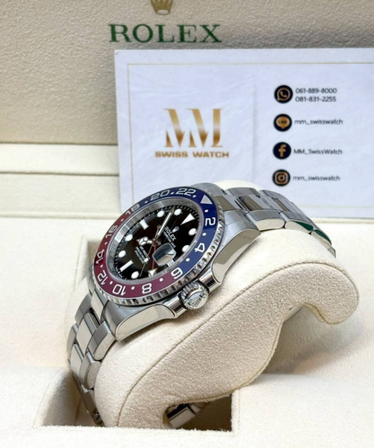 Used Like New GMT Master || Pepsi Oyster 40mm - Image 3