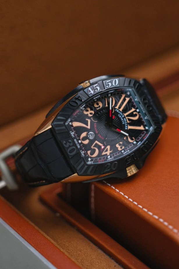Franck Muller Conquistador Grand Prix 18K Rose Gold Ref 9900 SC GP thumbnail 2