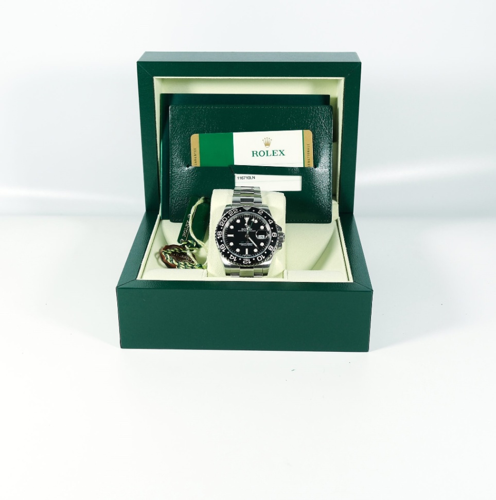 Rolex GMT-Master II 116710LN ‘Green Hand’ Black DIal Oyster Steel 2014 thumbnail 5