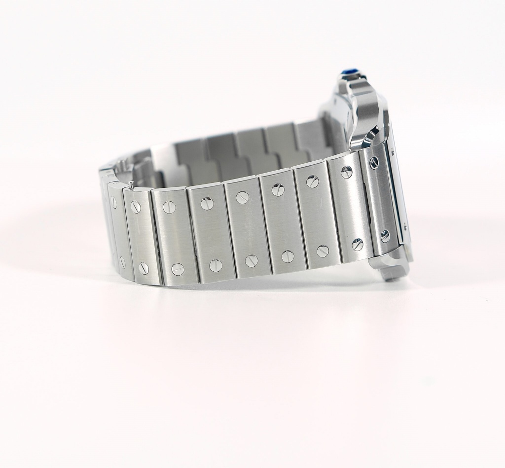 Cartier Santos WSSA0018 Large Silver Dial Stainless steel 2025 thumbnail 10