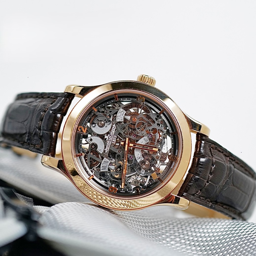 JAEGER-LECOULTRE 8 Days Perpetual Skeleton Rose Gold Q16124SQ 41.5mm