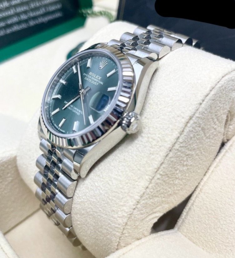 ROLEX Datejust 31 Mint Green Jubilee 278274 2025 thumbnail 4
