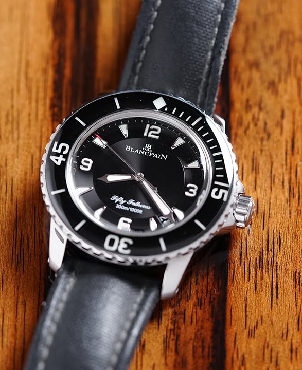 Blancpain Fifty Fathoms 5015 Black