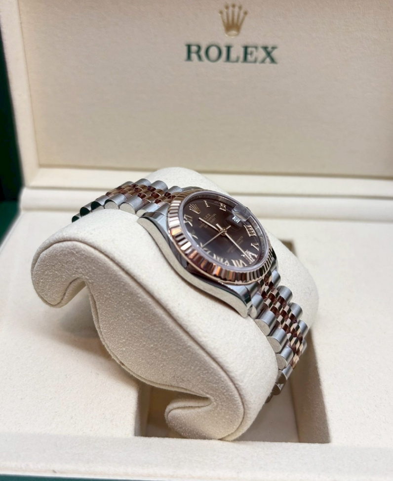 Datejust Chocolate Roman VI 2t Rose Gold 31mm - Image 4