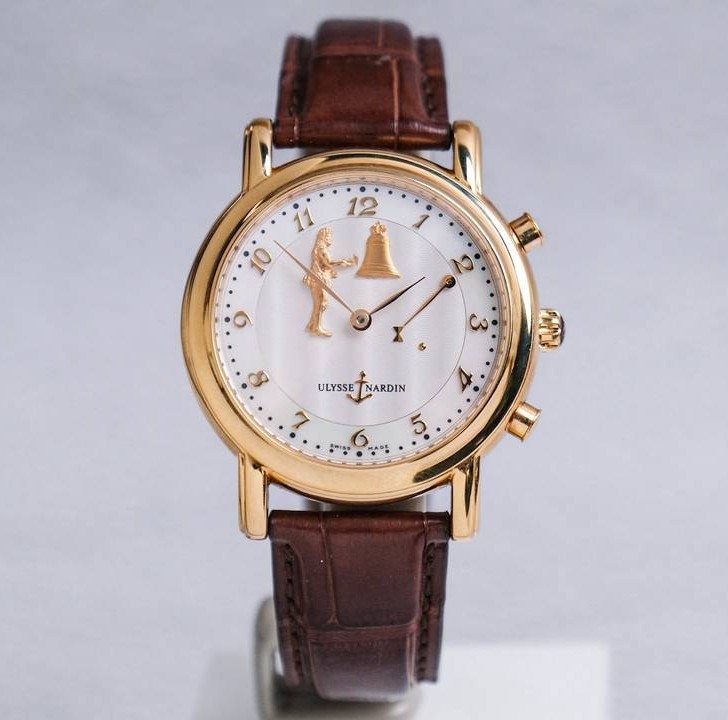 ULYSSES NARDIN SAN MARCO SONNERIE EN PASSANT HOUR STRIKER 