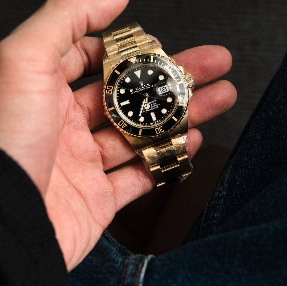 Rolex New Submariner 126618LN Black Dial Yellow Gold Oyster Steel 2026 41mm. - Image 8