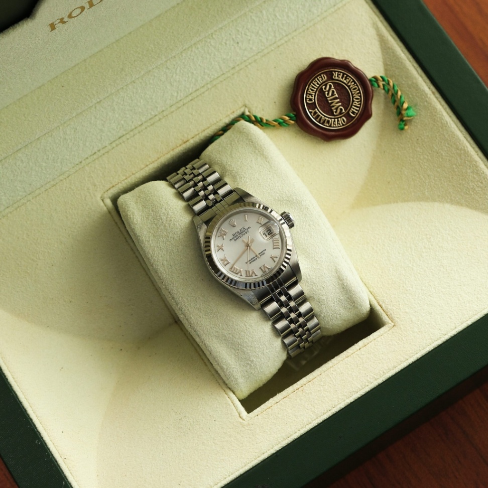  Rolex Datejust 79174 Mother of pearl Roman Dial Jubilee 2005 26mm. thumbnail 7