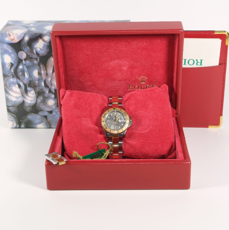 Rolex Yacht-Master 169623 Slate grey dial Two-Tone Oyster 2003 29mm. thumbnail 5