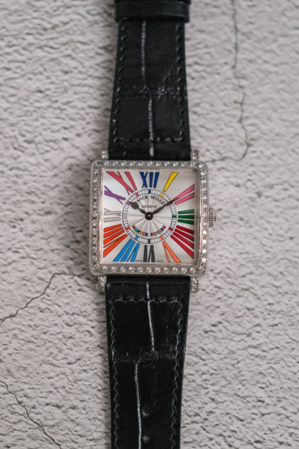 Franck Muller Master Square Color Dream Diamond 6002 M QZ COL DRM R D 1R