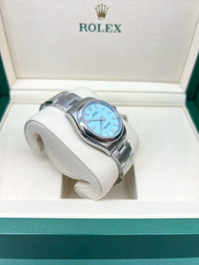 ROLEX Oyster Perpetual 31 Tiffany Blue 277200 2024 - Image 4