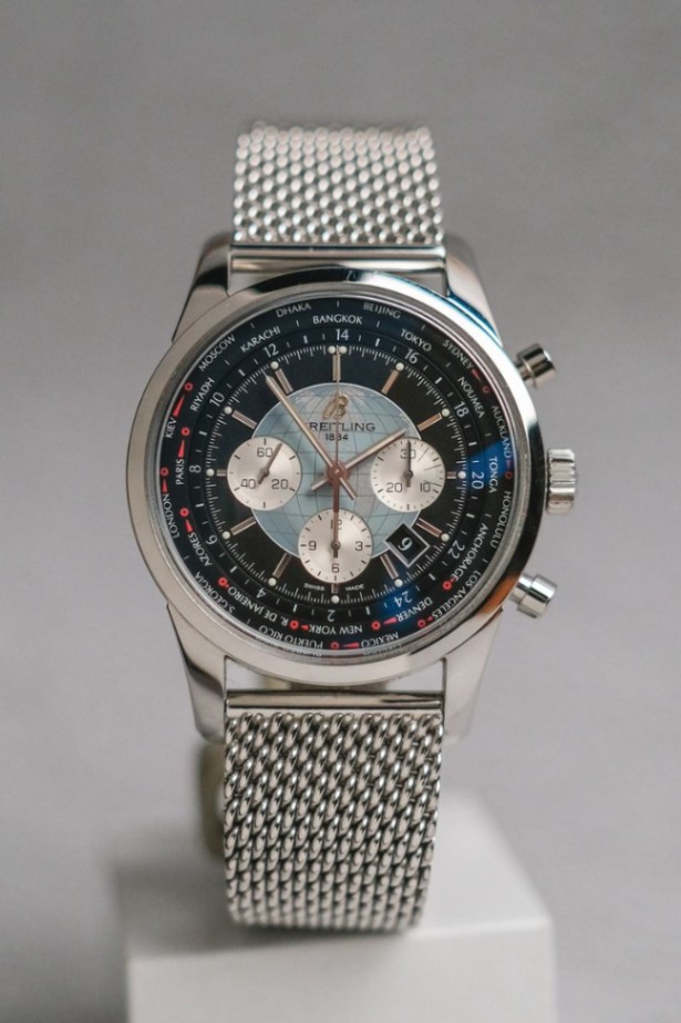 Breitling Transocean Chronograph Unitime Ref AB0510U4/BB62