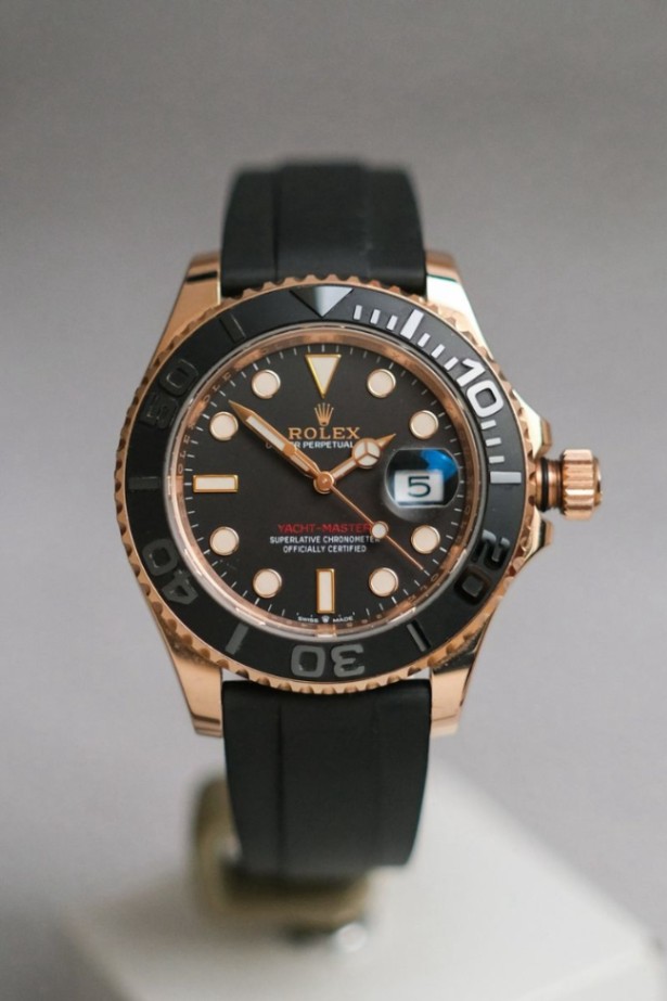 Rolex Yacht-Master 40 Everose Gold Oysterflex Ref. 126655