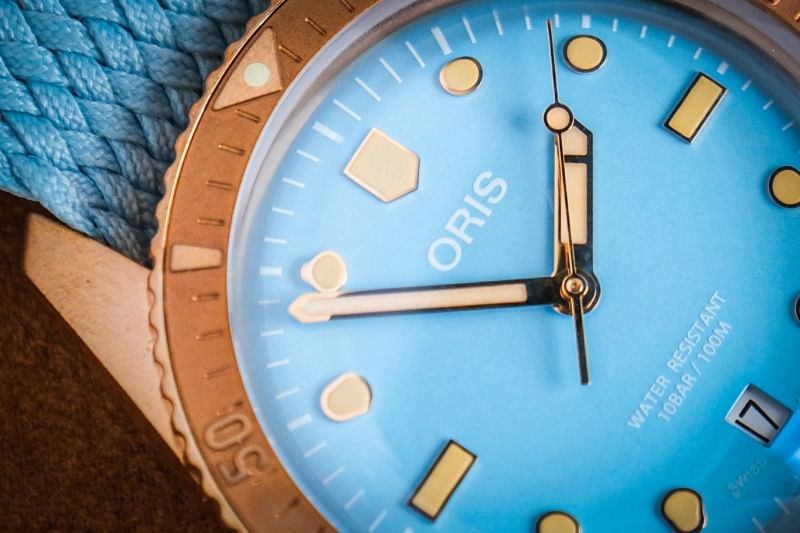 ORIS Divers Sixty-Five Cotton Candy Sky blue thumbnail 3
