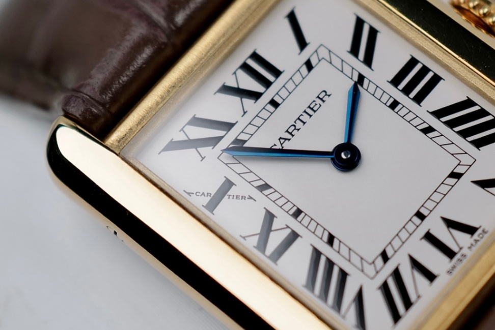 Cartier Tank Solo Gold Small Size 3168 - Image 3