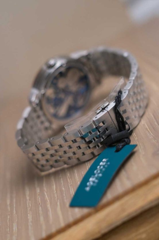 AGELOCER Original Hollow Blue Free-Sprung Flying Tourbillon 9004A9 thumbnail 2