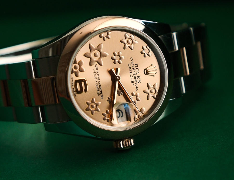 Rolex Datejust 178241 Pink Floral Dial Two-Tone Oyster 2016 31mm. - Image 10