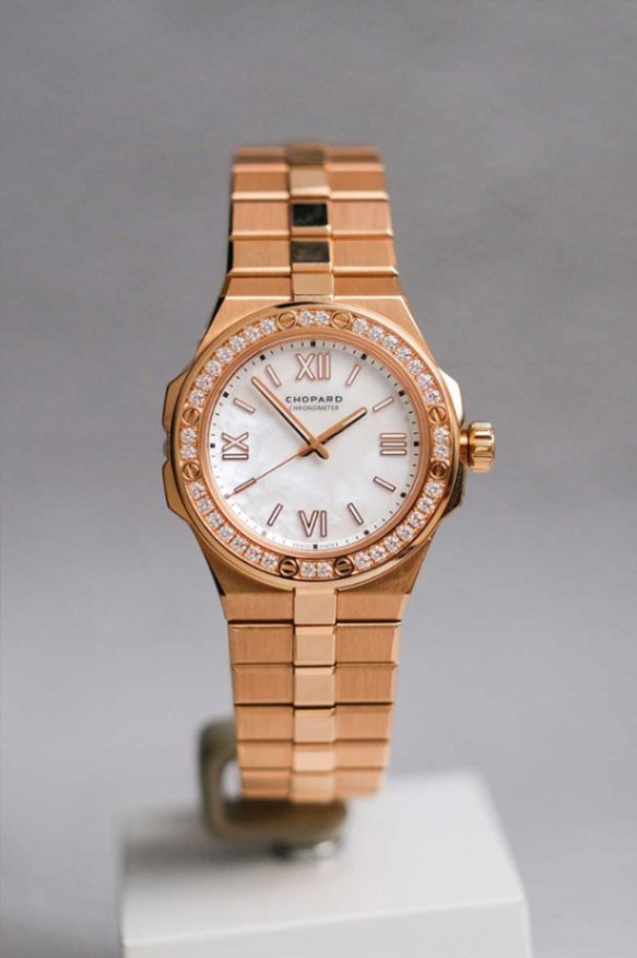 Chopard Alpine Eagle 36 Rose Gold Diamond 295370-5002