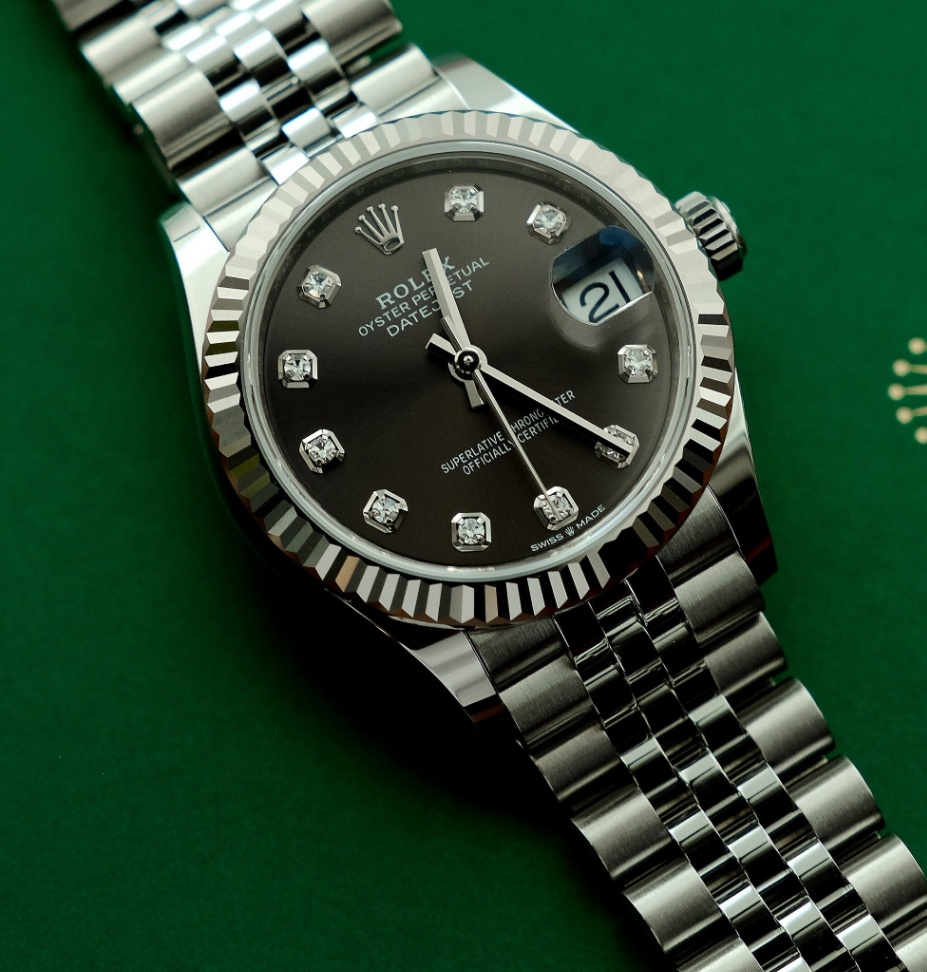 Rolex New Datejust 278274 Dark Grey Diamond Dial Jubilee 2026 31mm.