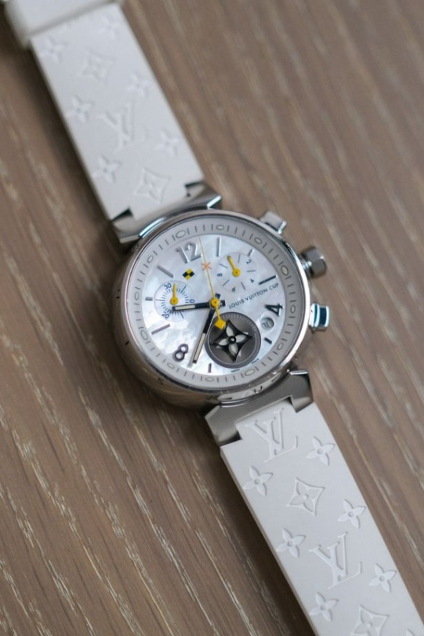 Louis Vuitton Tambour Lovely Cup Mother of Pearl 34mm thumbnail 5