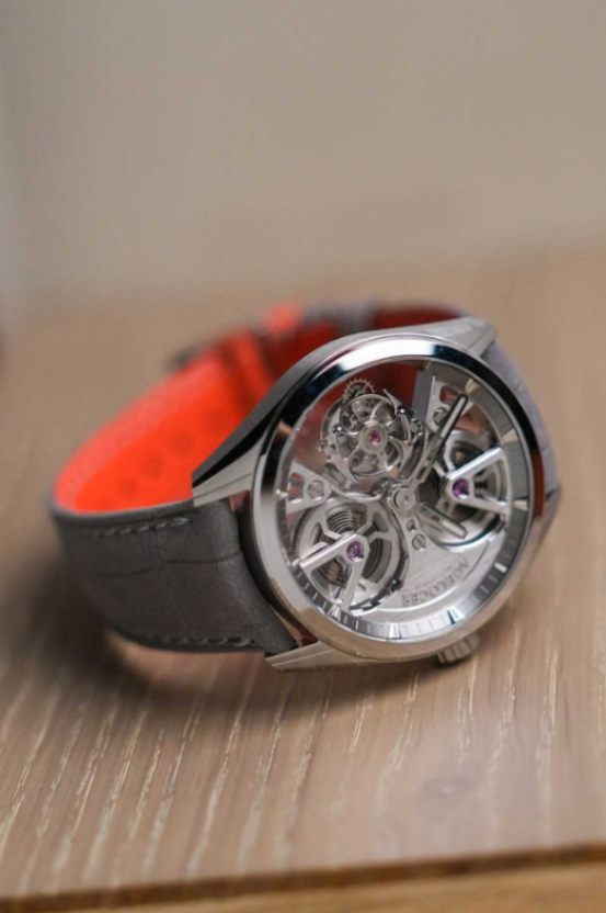 AGELOCER Free-Sprung Balance Manta Flying Tourbillon 9301A7 - Image 4