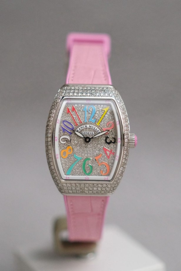 Franck Muller V32 Colour Dream Full Diamond V 32 QZ