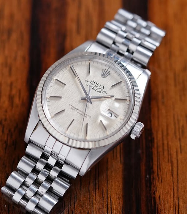Rolex Datejust Linen Dial 16014