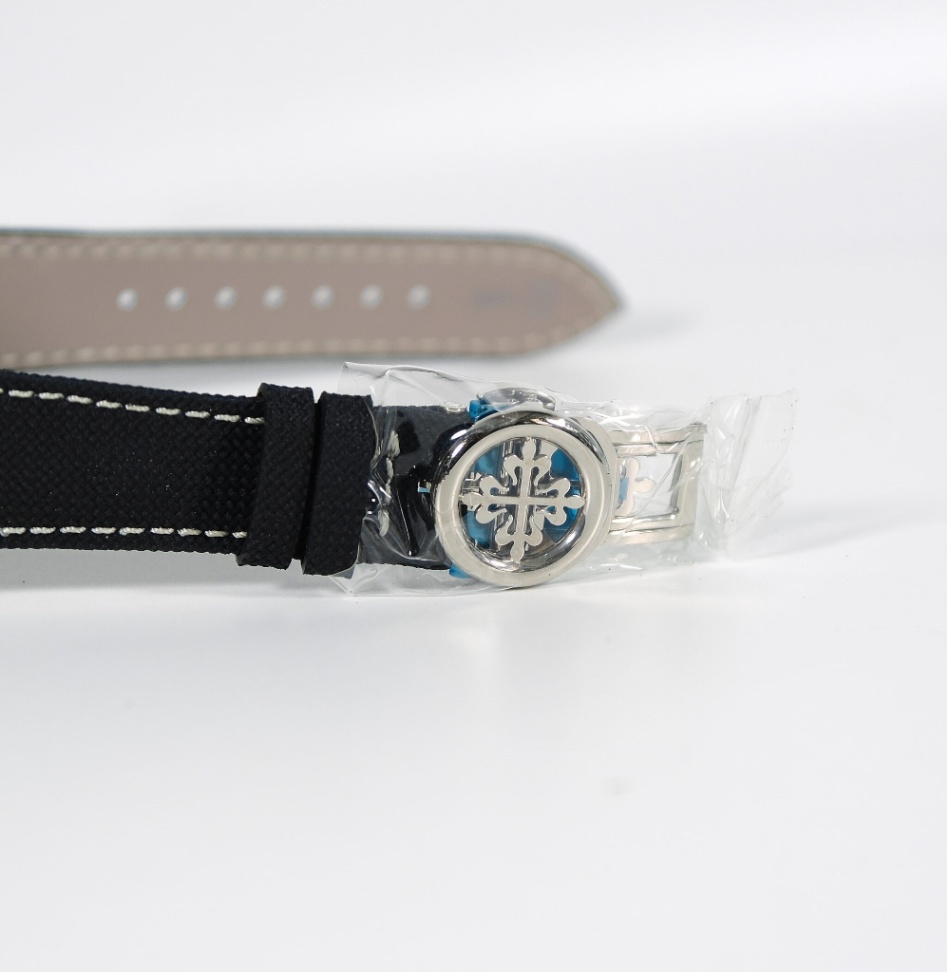 Patek Philippe New Grand Complications 6159G-001 Perpetual Calendar Skeletonized Dial Black Fabric Strap 2025 - Image 8