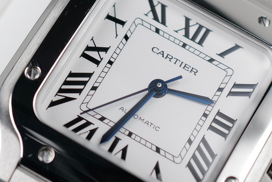 Santos De Cartier White Dial Medium size 2025 - Image 3