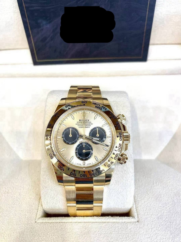 Daytona Champagne Dial Full Yellow Gold 40mm
