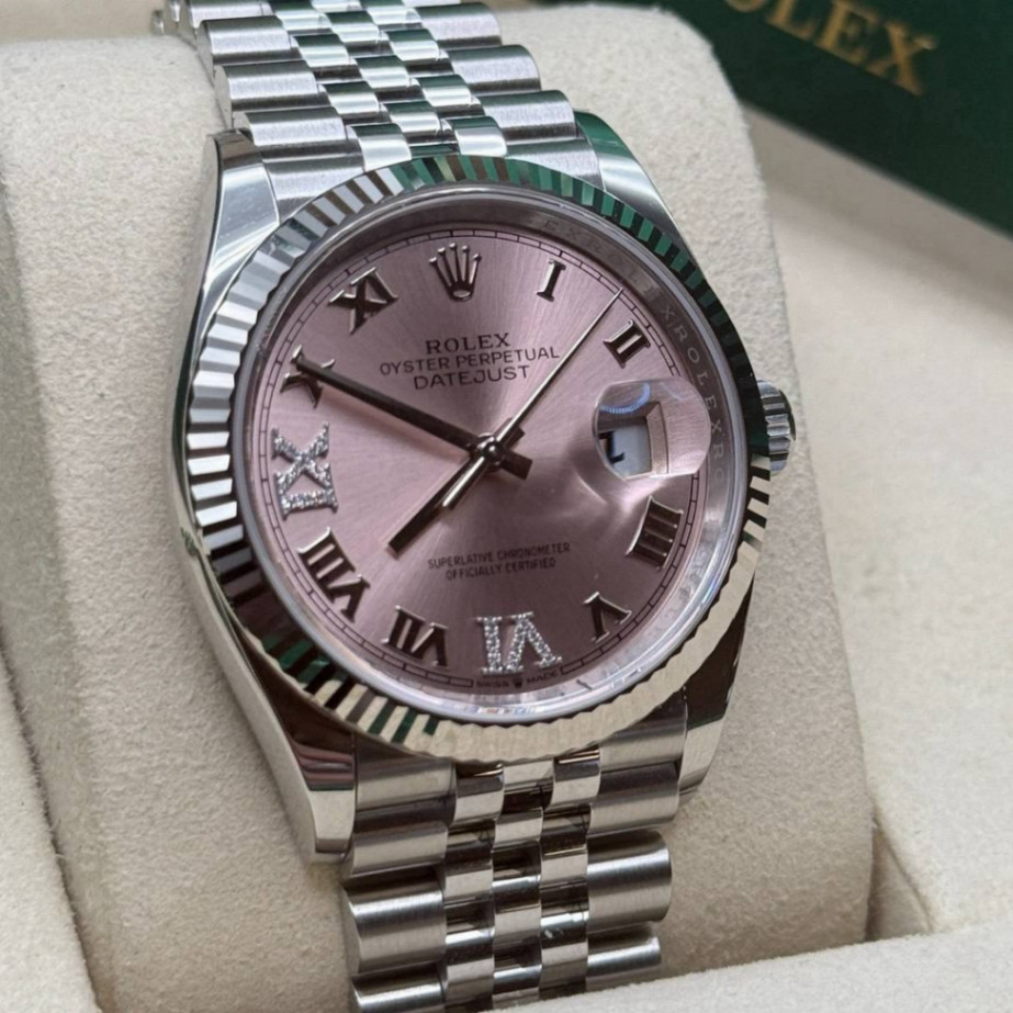 Datejust Pink Roman VIIX Jubilee 36mm - Image 3