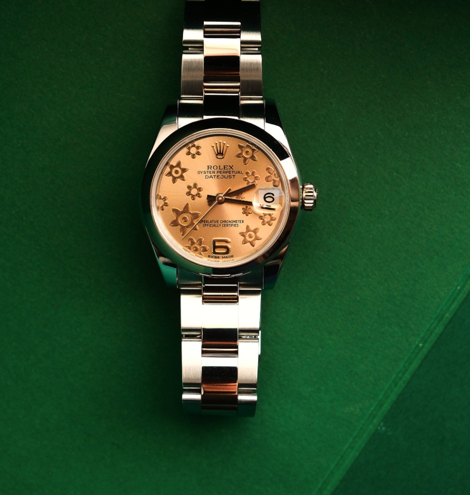 Rolex Datejust 178241 Pink Floral Dial Two-Tone Oyster 2016 31mm. - Image 9