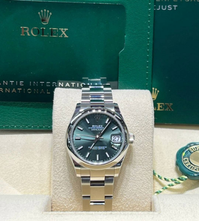 Datejust Green Dial Oyster 31mm