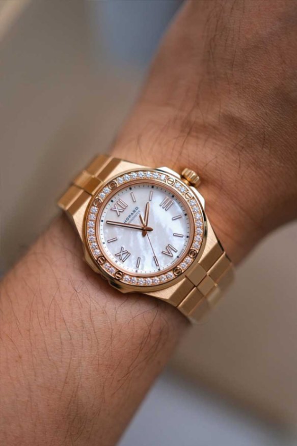 Chopard Alpine Eagle 36 Rose Gold Diamond 295370-5002 - Image 3