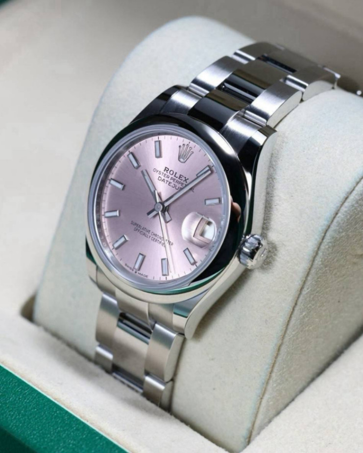 Datejust Pink Dial Oyster 31mm - Image 3