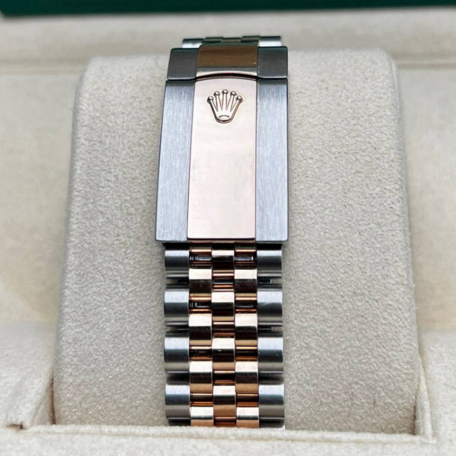 Datejust Black Dial 2t Rose Gold Jubilee 36mm - Image 4