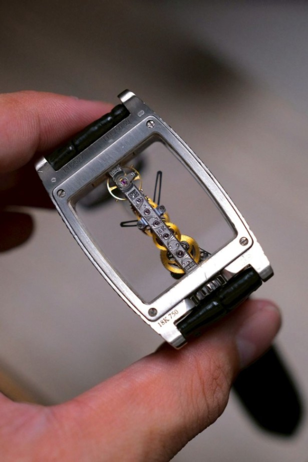 Corum Golden Bridge 18K White Gold Diamond thumbnail 4