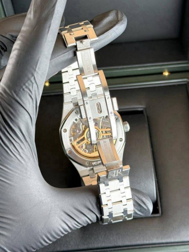 AP Royal Oak 15510ST Black Dial 41mm thumbnail 4