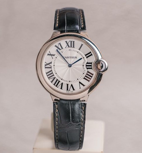 Cartier Ballon Bleu 18K White Gold Extra Thin